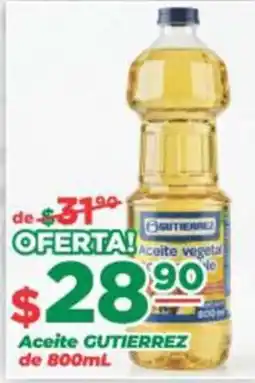Super Gutiérrez Aceite Gutierrez oferta