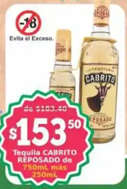 Super Gutiérrez Tequila CABRITO REPOSADO oferta
