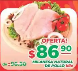 Super Gutiérrez milanesa natural de pollo oferta