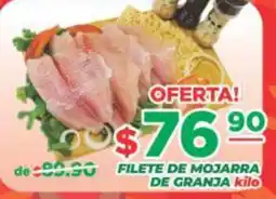 Super Gutiérrez filete de mojarra de granja oferta