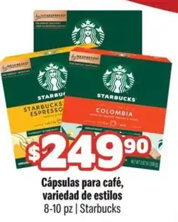 Smart & Final Starbucks Càpsulas para café oferta
