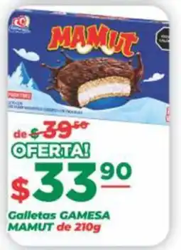 Super Gutiérrez Galletas GAMESA MAMUT oferta