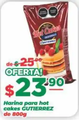 Super Gutiérrez Harina para hot cakes GUTIERREZ oferta