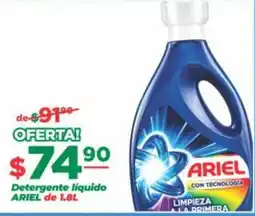 Super Gutiérrez detergente liquido ariel oferta