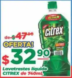 Super Gutiérrez Citrex lavatrastes liquido oferta