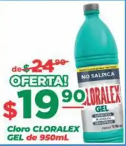 Super Gutiérrez Cloro Cloralex Gel oferta