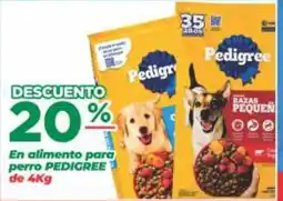Super Gutiérrez Pedigree alimento para perro oferta