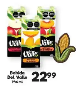 S-Mart Bebida Del Valle oferta