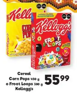 S-Mart Kellogg's Cereal Corn Pops o Froot Loops oferta