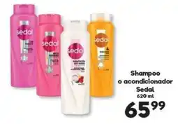 S-Mart Sedal shampoo o acondicionador oferta