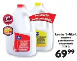 S-Mart Leche S-Mart oferta