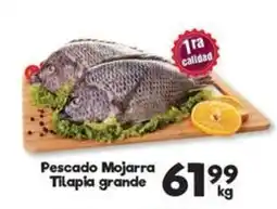 S-Mart Pescado Mojarra Tilapia grande oferta