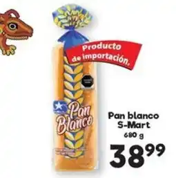 S-Mart Pan Blanco oferta