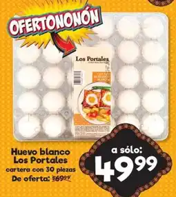 S-Mart Los Portales huevo blanco oferta