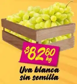 Soriana Mercado Uva blanca sin semilla oferta