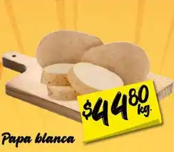 Soriana Mercado Papa blanca oferta