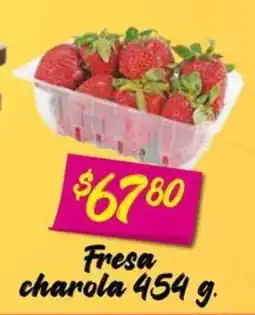 Soriana Mercado Fresa charola oferta