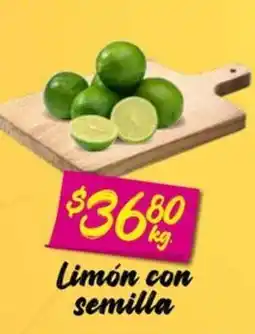 Soriana Mercado Limón con semilla oferta