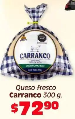 Soriana Híper Carranco Queso fresco oferta