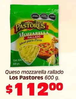 Soriana Híper Los Pastores mozzarella rallado oferta