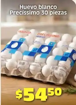 Soriana Híper Precíssimo huevo blanco oferta