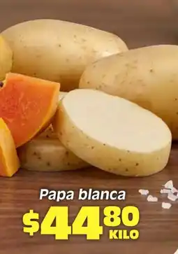 Soriana Híper Papa blanca oferta