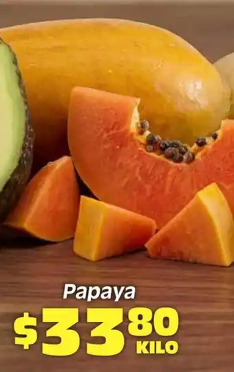 Soriana Híper Papaya oferta