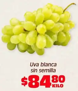 Soriana Híper Uva blanca sin semilla oferta