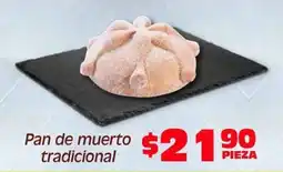 Soriana Híper Pan de muerto tradicional oferta