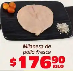 Soriana Híper Milanesa de pollo fresca oferta
