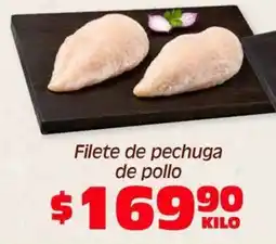 Soriana Híper Filete de pechuga de pollo oferta