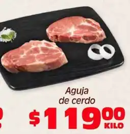 Soriana Híper Aguja de cerdo oferta