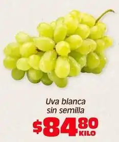 Soriana Híper Uva blanca sin semilla oferta