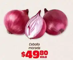Soriana Híper Cebolla morada oferta