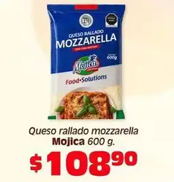 Soriana Híper Queso rallado mozzarella oferta