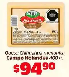 Soriana Híper Chihuahua - queso menonita oferta