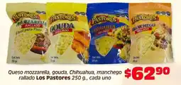 Soriana Híper Chihuahua - queso mozzarella, gouda, , manchego rallado 250 g oferta