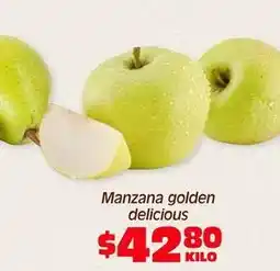 Soriana Híper Manzana - golden delicious oferta