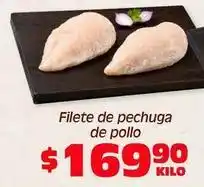 Soriana Híper Filete de pechuga de pollo oferta