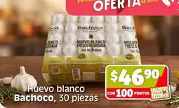 Soriana Híper Bachoco - huevo blanco oferta