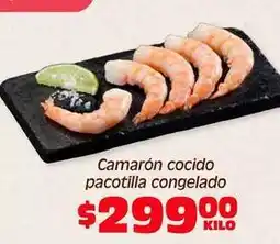 Soriana Híper Camarón cocido oferta