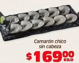 Soriana Híper Camarón chico sin cabeza oferta
