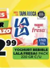 Merco Lala - yoghurt bebible fresa oferta