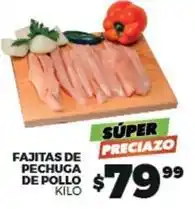 Merco Fajitas de pechuga de pollo oferta