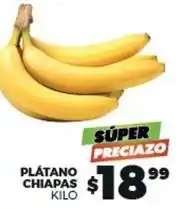Merco Plátano chiapas oferta