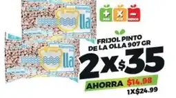 Merco De la olla - frijol pinto oferta