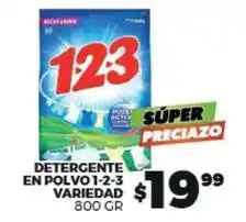 Merco 123 - detergente en polvo oferta