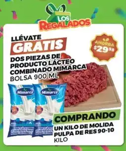 Merco Mimarca - dos piezas de producto lacteo combinado oferta