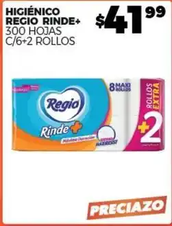 Merco Regio - higienico rinde oferta