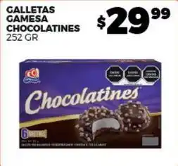 Merco Gamesa - galletas chocolatines oferta